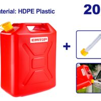 BIDON COMBUSTIBLE 20LTS 3MM PICO VERTEDOR -EMTOP EMQY2320