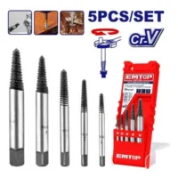 EXTRACTORES DE TORNILLOS SET X5-EMTOP ESES1008