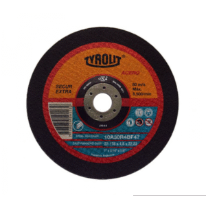 DISCO CENTRO DEPRIMIDO TYROLIT 10A 178X4.8X22.23 27E-6-2