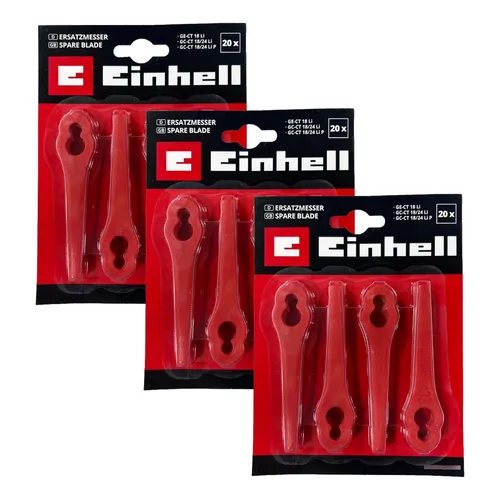 HOJAS PARA BORDEADORA INALAMBRICA X20 UNIDADES EINHELL 34 057 30