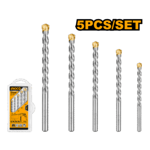 MECHAS DE WIDIA (4/5/6/8/10MM) X5 PCS-INGCO AKDB3055