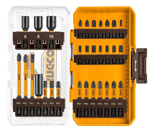 PUNTAS PARA ATORNILLADOR DE IMPACTO X31 PCS-INGCO AKDL11306