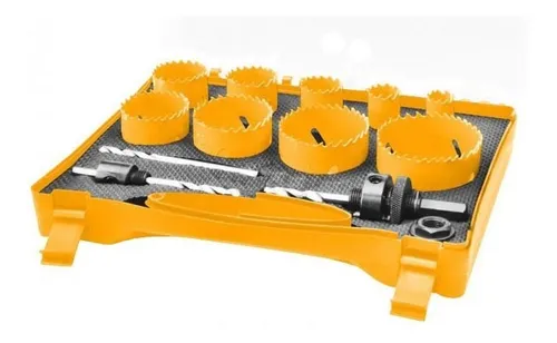 SIERRAS COPA BIMETALICAS X 13 PCS-INGCO AKH0131