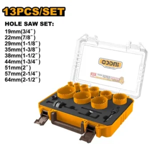 SIERRAS COPA BIMETALICAS X 9 PCS-INGCO AKH0132