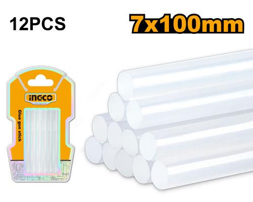 SET X12 BARRAS DE SILICONA 7X100MM - INGCO AKTGS1071