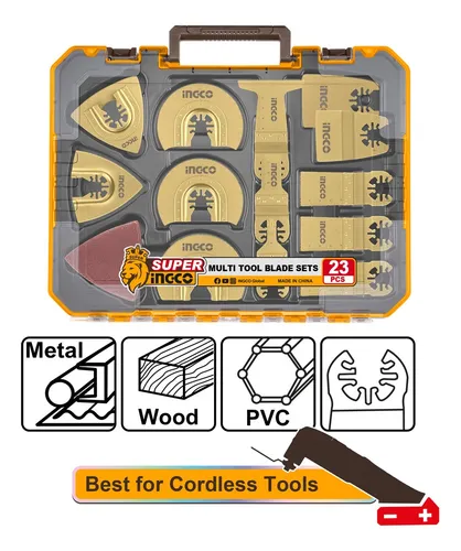 MULTIHERRAMIENTA OSCILANTE ACCESESORIOS X 23PCS-INGCO AKTMT2301