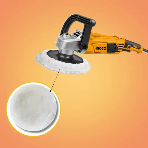 BONETE DE LANA PARA PULIR - INGCO APB0111801 - Imagen 2