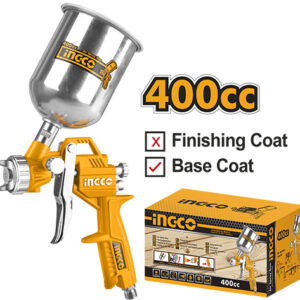 PISTOLA P/ PINTAR ALIMEN SUPERIOR 400CC-INGCO ASG4041