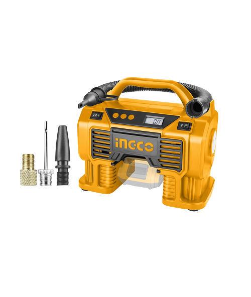 COMPRESOR- INFLADOR DE AIRE 160PSI 20V-INGCO CACLI2002