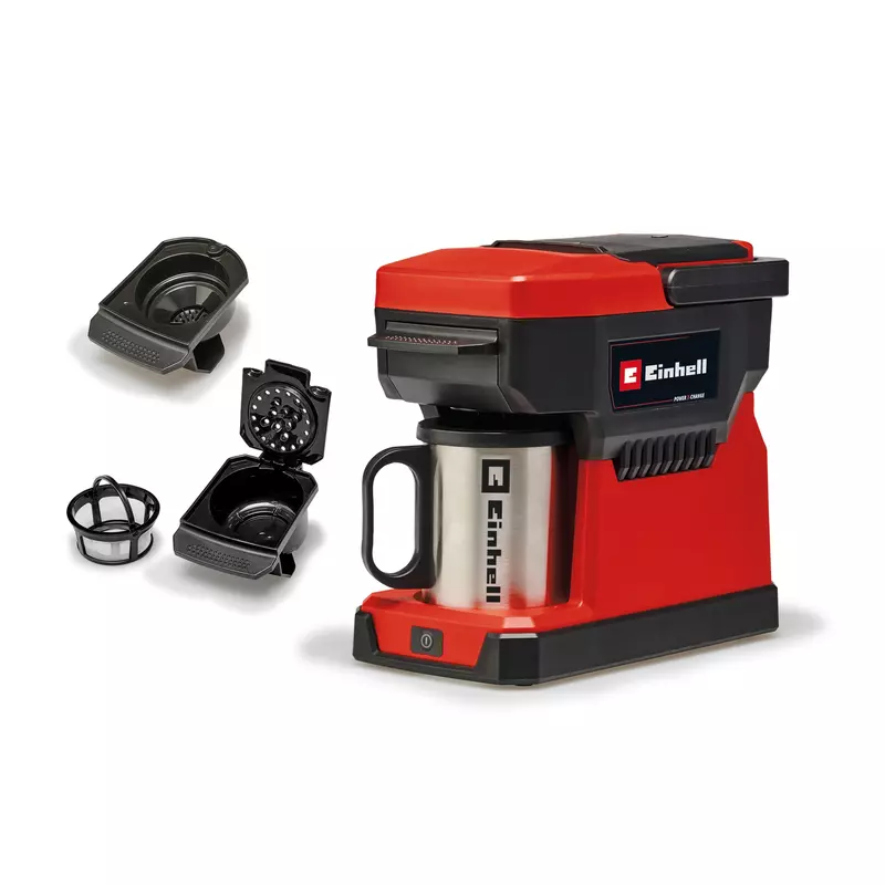 CAFETERA INALAMBRICA 18V EINHELL C/ACCESORIOS Y TAZA-OFERTA CON CARG Y BAT APARTE- TE-CF18LI - Imagen 2