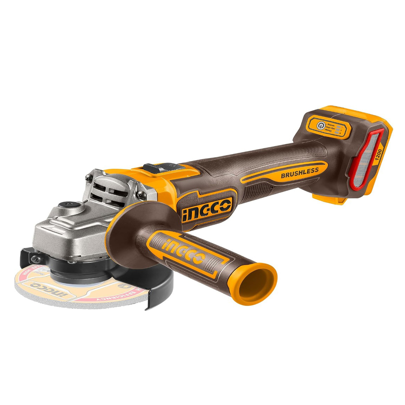 AMOLADORA ANG 4 1/2° / 115MM 20V 1200W-INGCO CAGLI221153