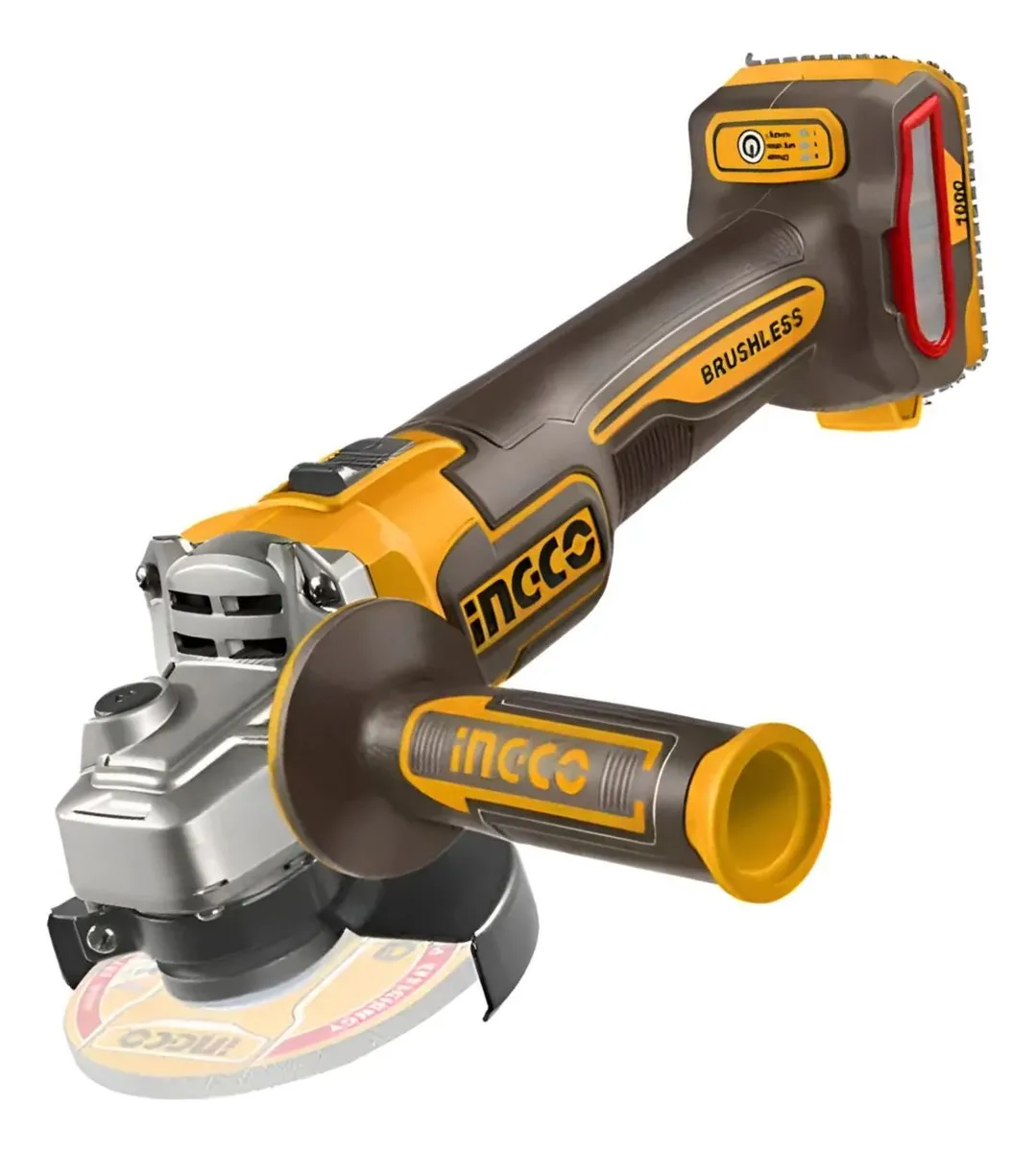 AMOLADORA ANG 4 1/2° / 115MM 20V 1000W-INGCO CAGLI27153