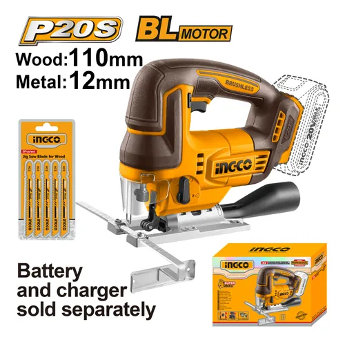 SIERRA CALADORA 20V - INGCO CJSLI1008