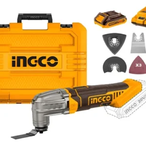 MULTIHERRAMIENTA OSCILANTE (P20S) 20V CON KIT INGCO CMLI20228-4