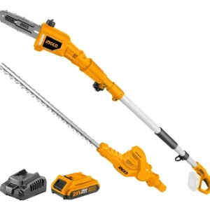 COMBO MOTOSIERRA 8"-CORTACERCO 460MM-EXTENSIBLE 2.40M-INGCO CPTS201681-4