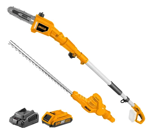 COMBO MOTOSIERRA 8"-CORTACERCO 460MM-EXTENSIBLE 2.40M-INGCO CPTS201681-4