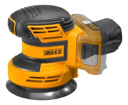 LIJADORA ROTO ORB 5"/125MM 20V CON ACCESESORIOS INGCO CROSLI2001