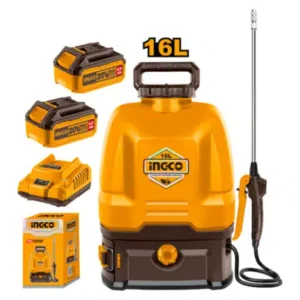 PULVERIZADOR MOCHILA 16L 20V CON KIT-INGCO CSPLI201644