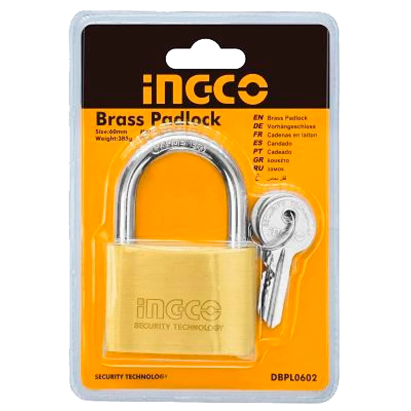 CANDADO BRONCE 30MM-INGCO DBPL0302