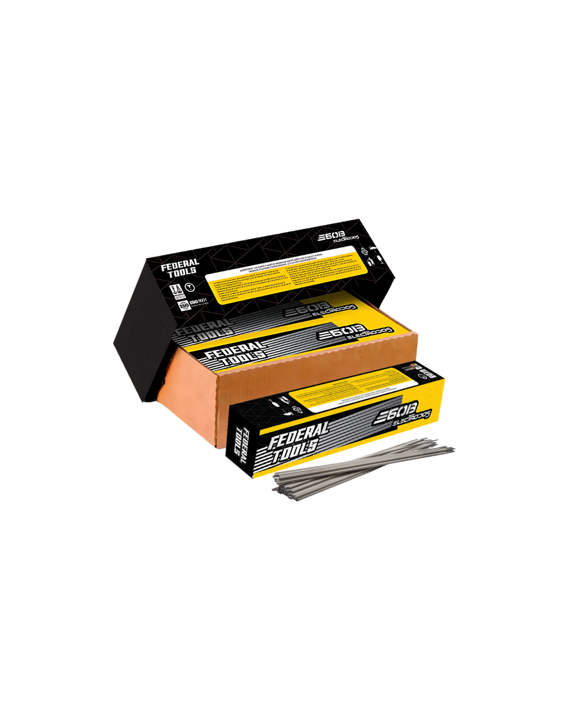 ELECTRODO E6013 LOW FUME 2.5MM FEDERAL TOOLS E6013LF2-5