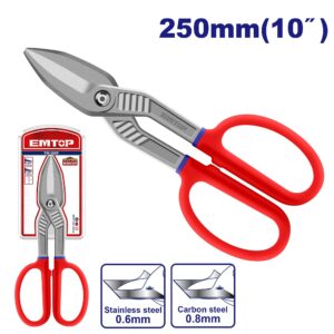 TIJERA INDUSTRIAL CORTA CHAPA 10° - EMTOP EASPT1011