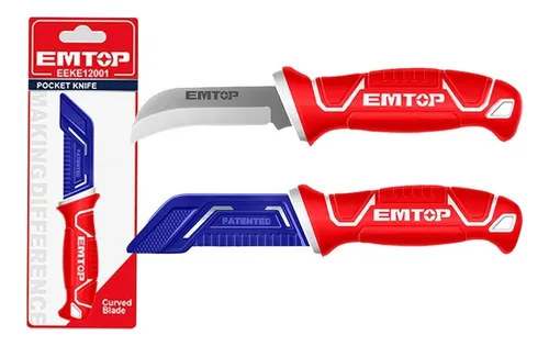 CUTTER ELECTRICISTA CURVO 200MM INOX EMTOP EEKE12001