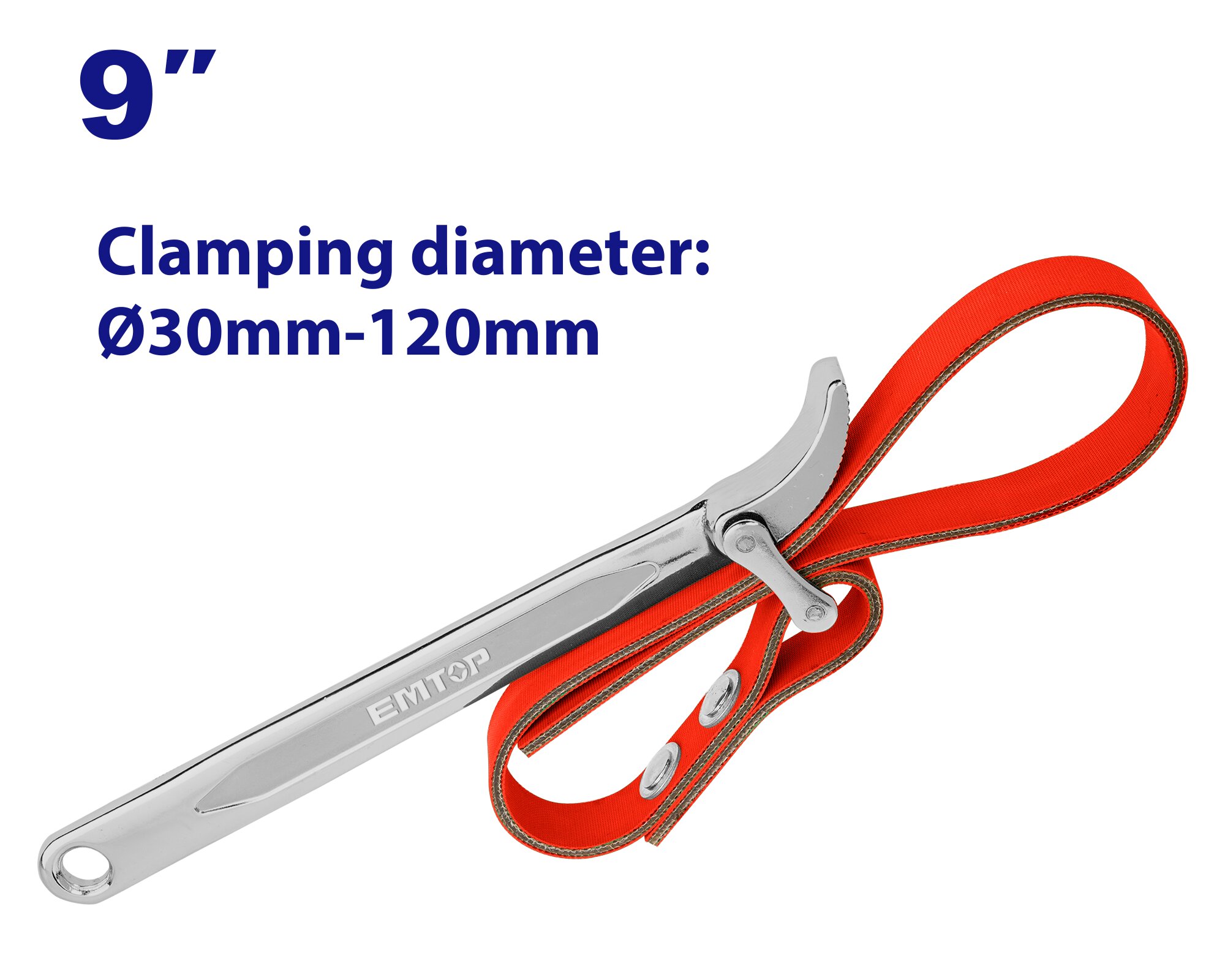 LLAVE SACAFILTRO FORJ. 9 ° CORREA 500MM 30-120 EMAW3309 - Imagen 2