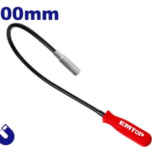 RECOLECTOR MAGNETICO FLEXIBLE 600MM 1,8KG-EMTOP EMME4E60