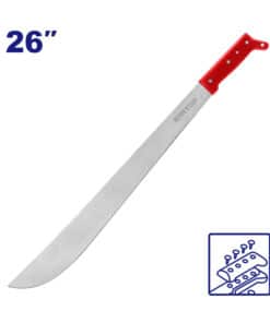 MACHETE 26 PULG CABO REMACHADO HOJA 1,9MM TV EMTOP EMNU0126