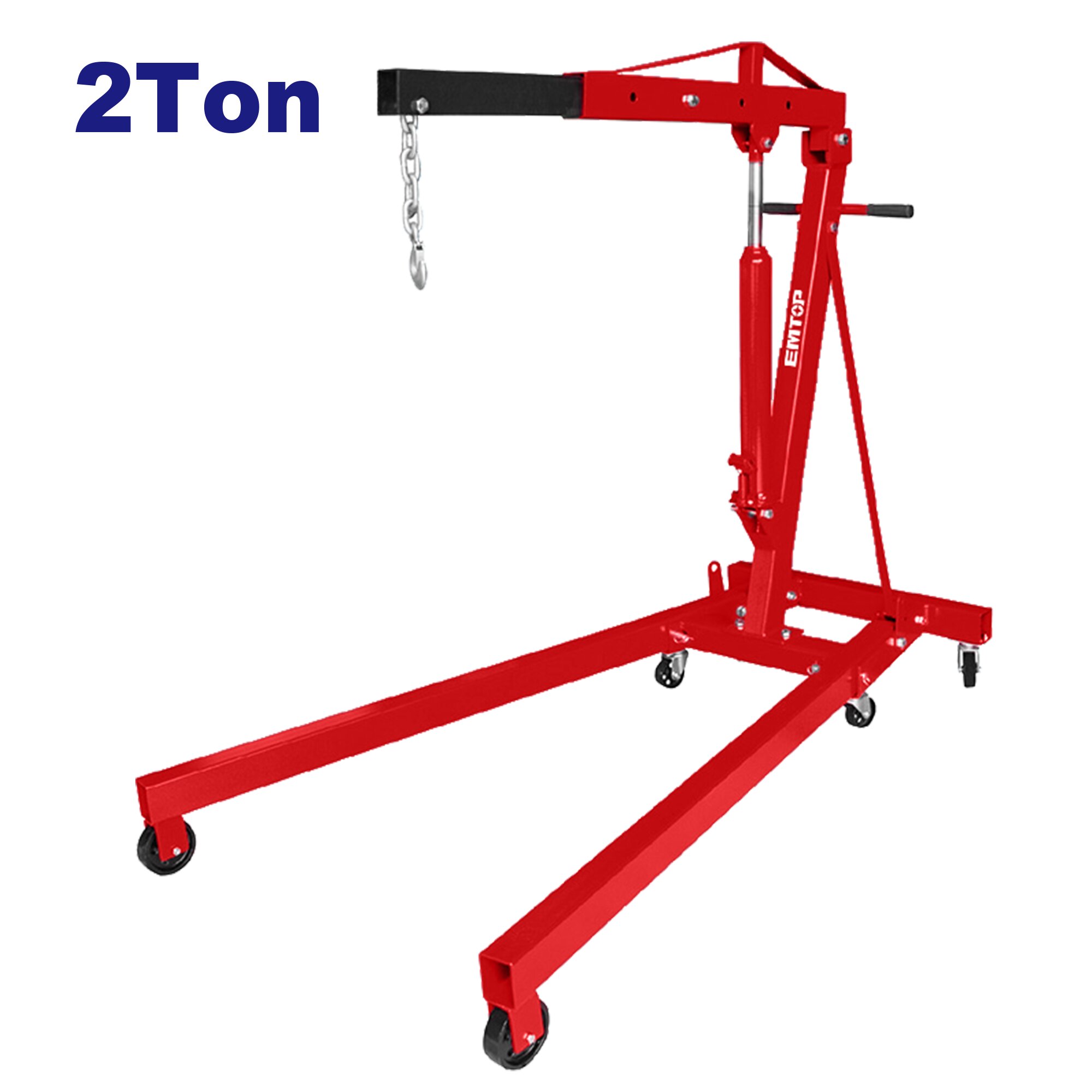 GUINCHE PLUMA DESARMABLE CAP 2TN MAX 2040MM TOP VA EMXC1A02