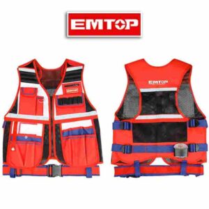 CHALECO PORTAHERRAMIENTAS 14 BOLSILLOS EMTOP ETVT1701