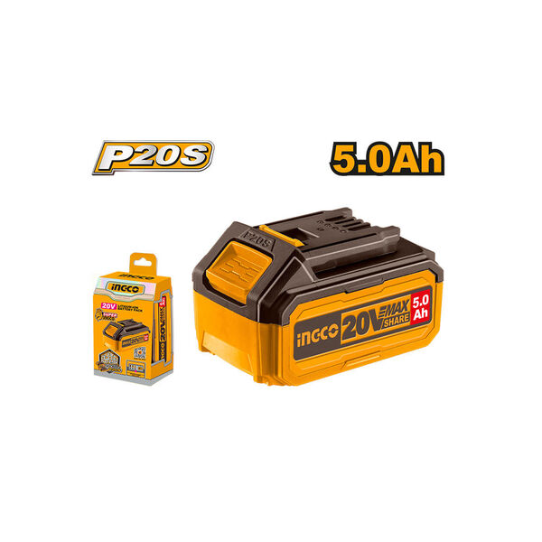 BATERIA 20V 5.0 AH - INGCO FBLI20031 - Imagen 2