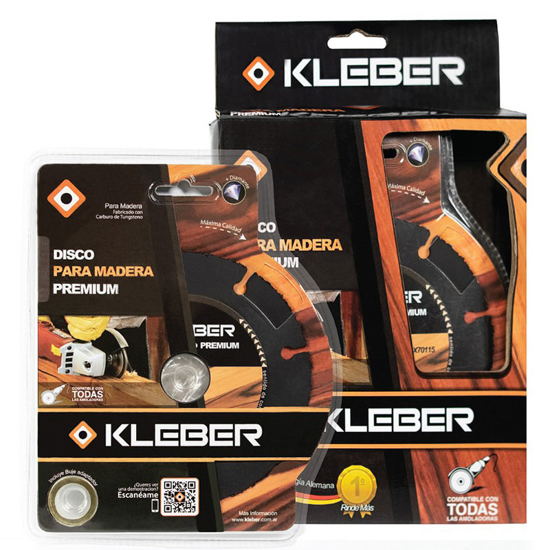 DISCO P/MADERA PREM 180MM TUNGSTENO-KEBLER FOX70180