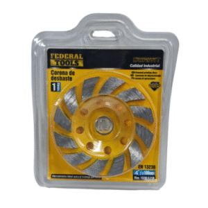 DISCO DESBASTE HORMIGON Y PIEDRA 100MM-FEDERAL TOOLS FT-G11 100