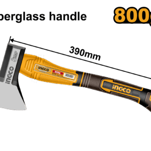 HACHA DE MANO 800GR CABO FIBRA 39CM HAX081800
