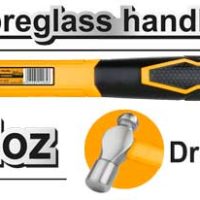 MARTILLO BOLITA 660GR CABO FIBRA DE VIDRIO 34CM-INGCO HBPH88024