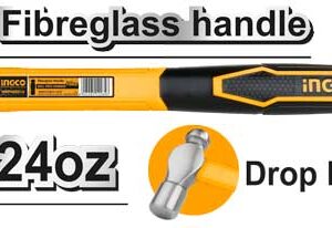 MARTILLO BOLITA 660GR CABO FIBRA DE VIDRIO 34CM-INGCO HBPH88024