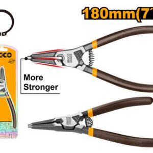 PINZA SEEGER RECTA INTERNA 7'' /180MM INDUSTRIAL HCCP261801