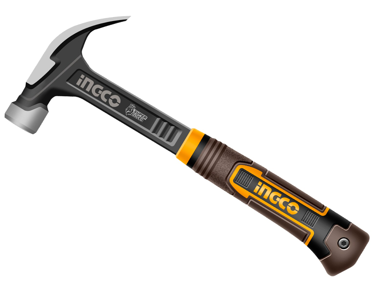 MARTILLO GALPONERO FORJADO 16OZ /450GR CABO DE HIERRO HCH81016L