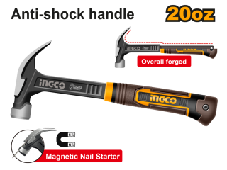 MARTILLO GALPONERO FORJADO 560GR-INGCO HCH81020L