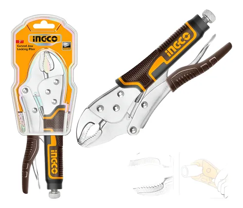 PINZA DE PRESION (PERRO) CURVA 7'' /180MM HCJLW0207