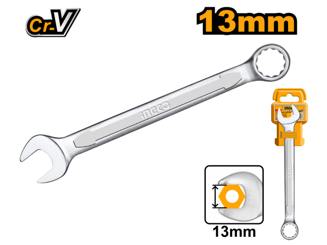 LLAVE COMBINADA DE 13MM INDUSTRIAL HCSPA131