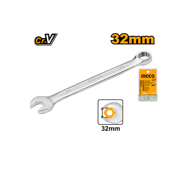 LLAVE COMBINADA DE 32MM INDUSTRIAL HCSPA321