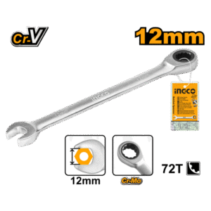 LLAVE CRIQUE COMBINADA 12MM INDUSTRIAL HCSPAR121