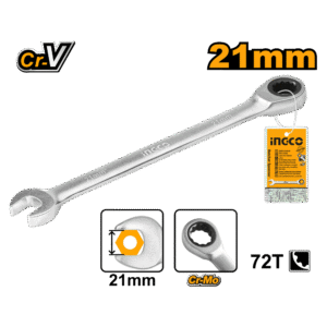 LLAVE CRIQUE COMBINADA 21MM INDUSTRIAL HCSPAR211