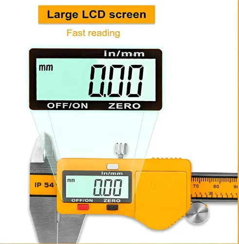 CALIBRE DIGITAL 0-200MM CON ESTUCHE PLASTICO HDCD28200 - Imagen 2