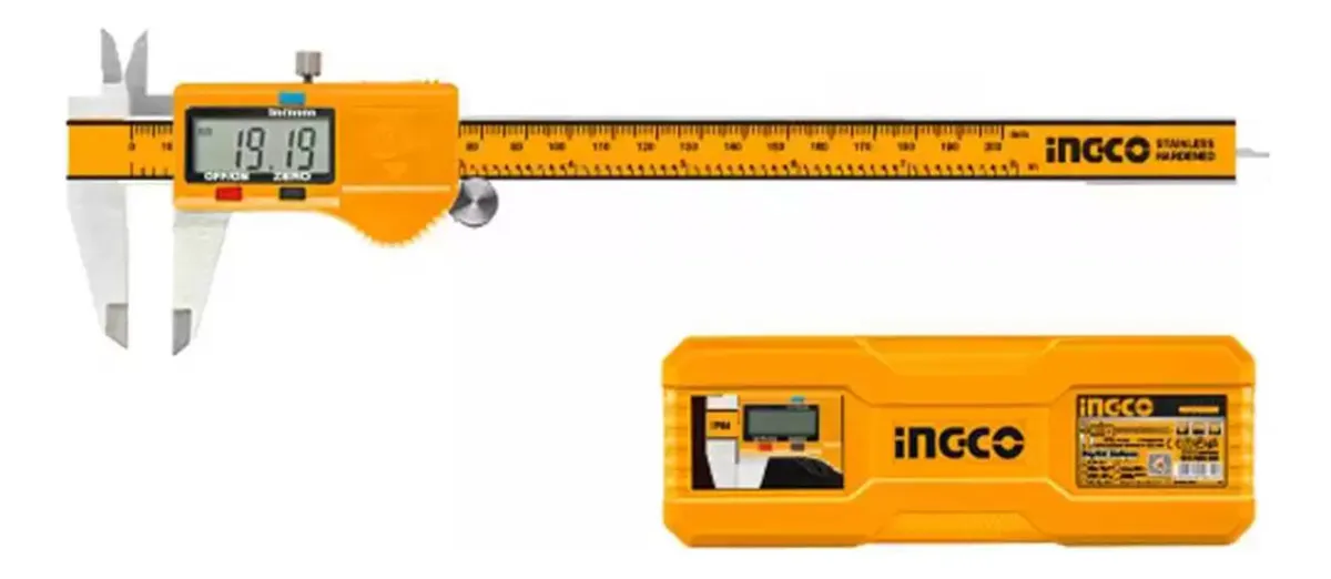 CALIBRE DIGITAL 0-200MM CON ESTUCHE PLASTICO HDCD28200 - Imagen 3