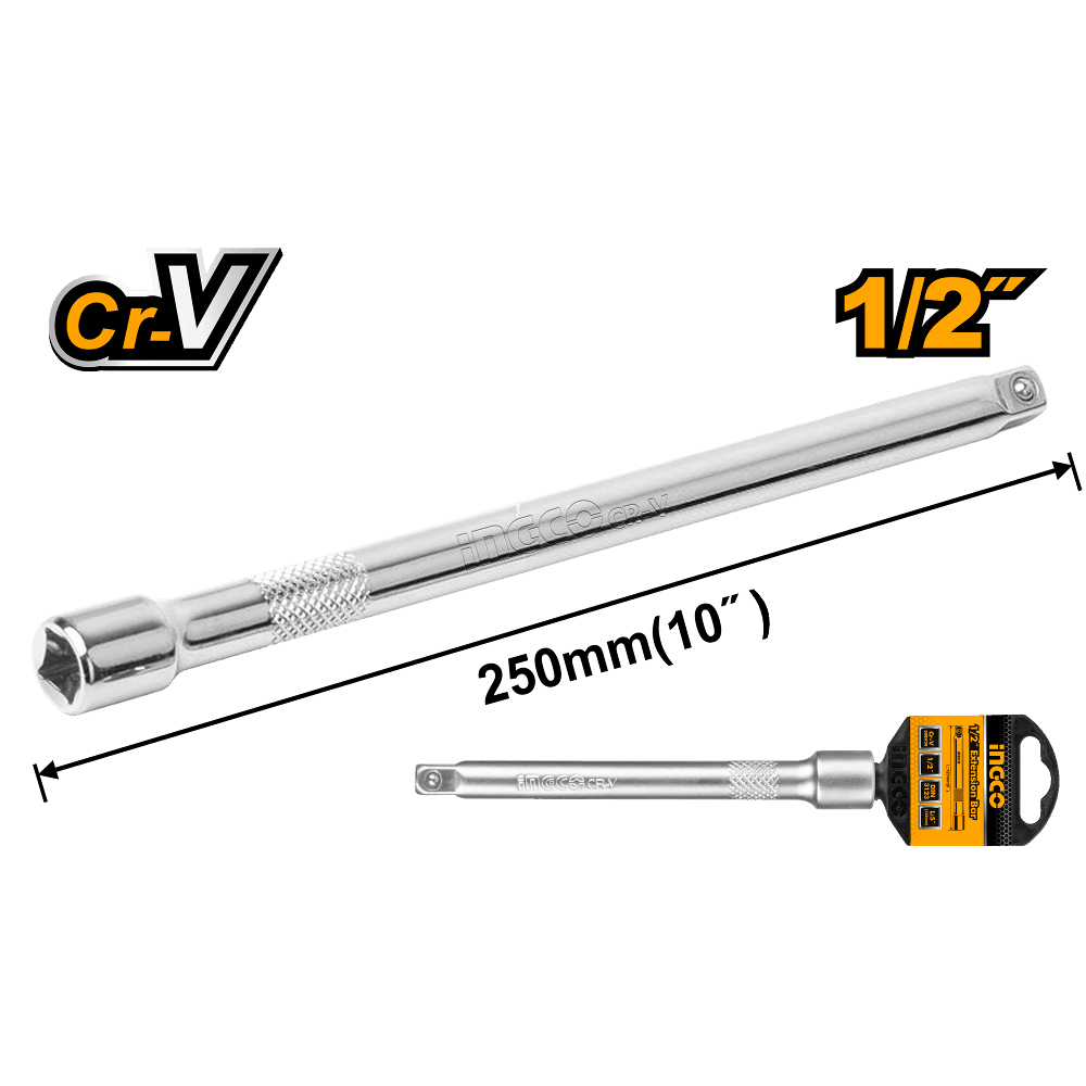 BARRA EXTENSI0N 1/2" 250MM- INGCO HEB12101 - Imagen 2