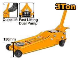 GATO CRIQUE HIDRAUL CARRITO 3TN DOB PISTON - INGCO HFJ313