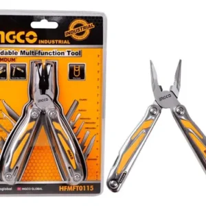 PINZA MULTIFUNCION 15 USOS + ESTUCHE-INGCO HFMFT0115